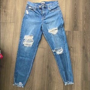 SO High Rise Mom Jeans